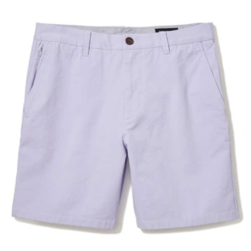 Bonobos mens lilac purple Washed casual summer golf chino 7 inch shorts